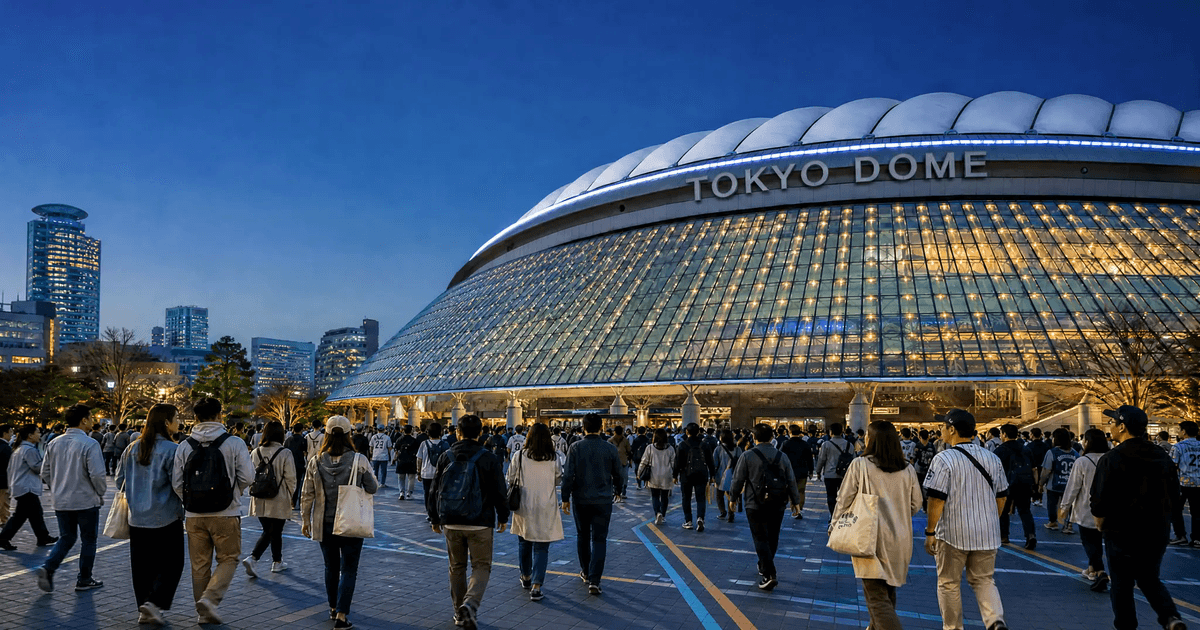 東京巨蛋交通攻略 ! 一次搞懂地鐵、巴士路線，看球賽聽演唱會免煩惱