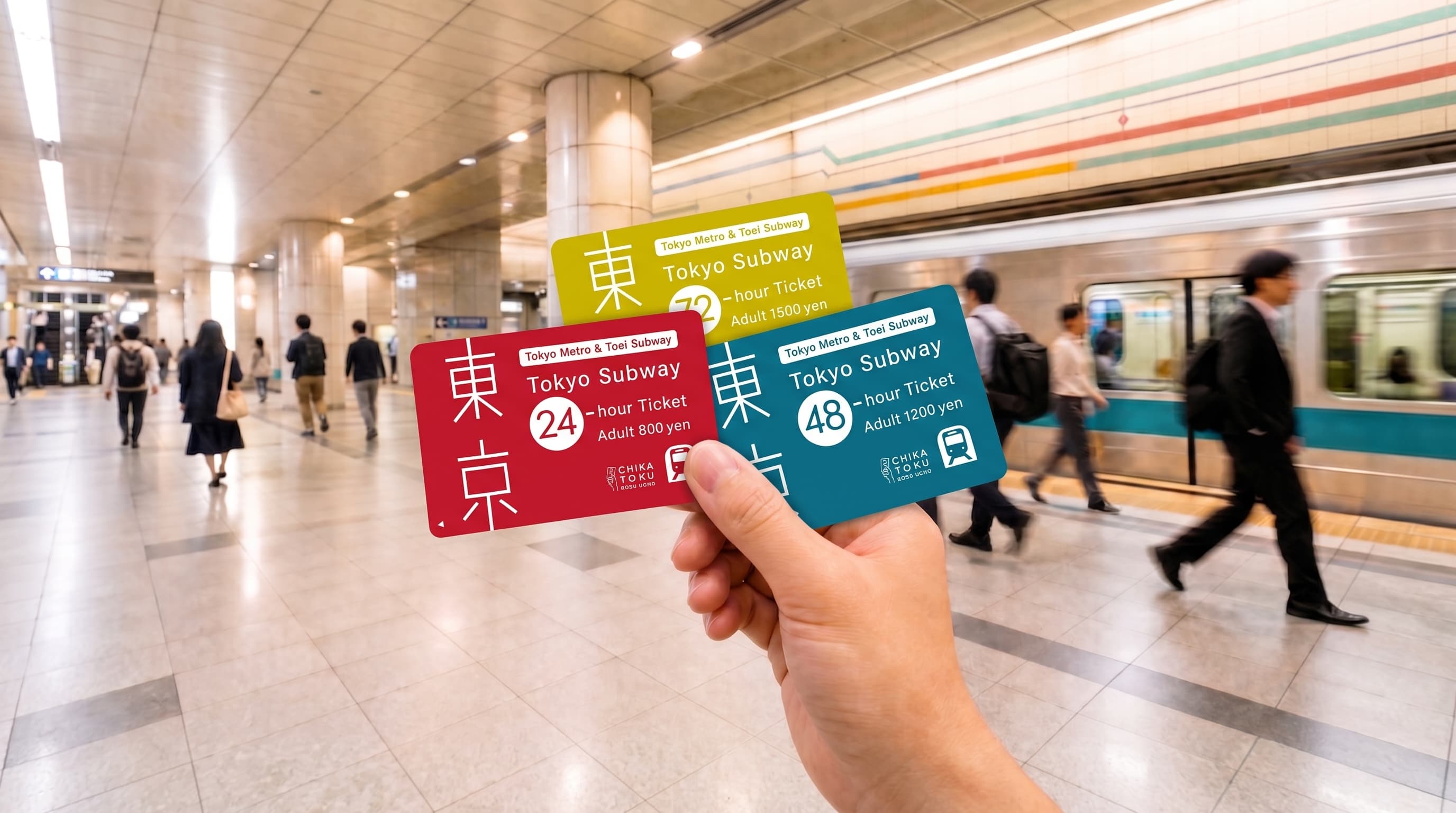 【東京地鐵優惠券】Tokyo Subway Ticket 懶人包！24/48/72小時券最強攻略